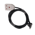 16A South Africa Plug 2 Side Socket Generator Extension Cord